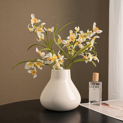 Ceramic Round Belly French High Sense Decorative Household Vases