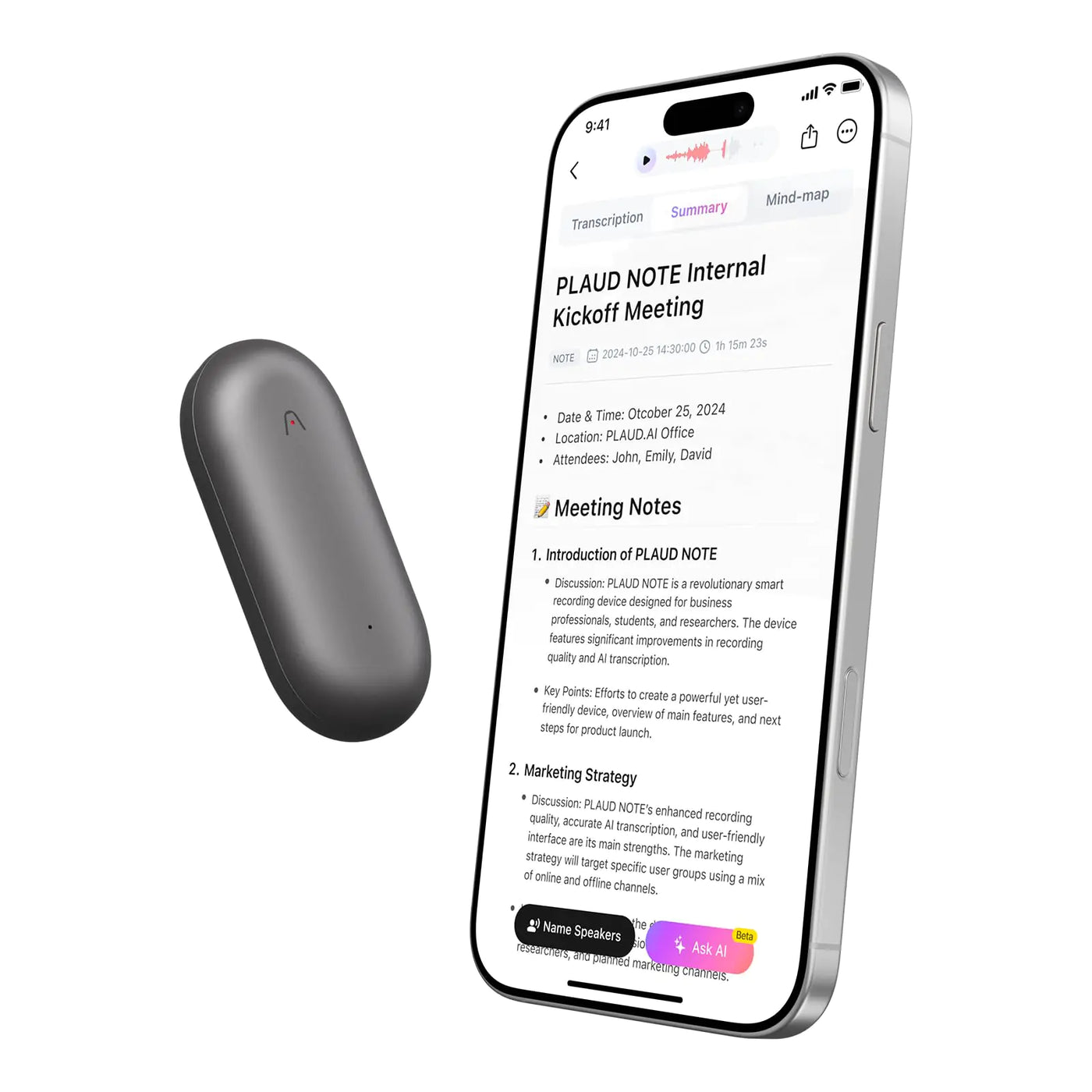 Smart AI Voice Recorder